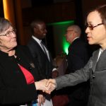Clare Short meets TTEITI SCS Bhp Billiton represent Mrs Carla Noel-Mendez