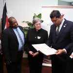 Clare and the Minister of Energy and Energy officials
