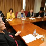 Clare meets with the Diplomatic Corps